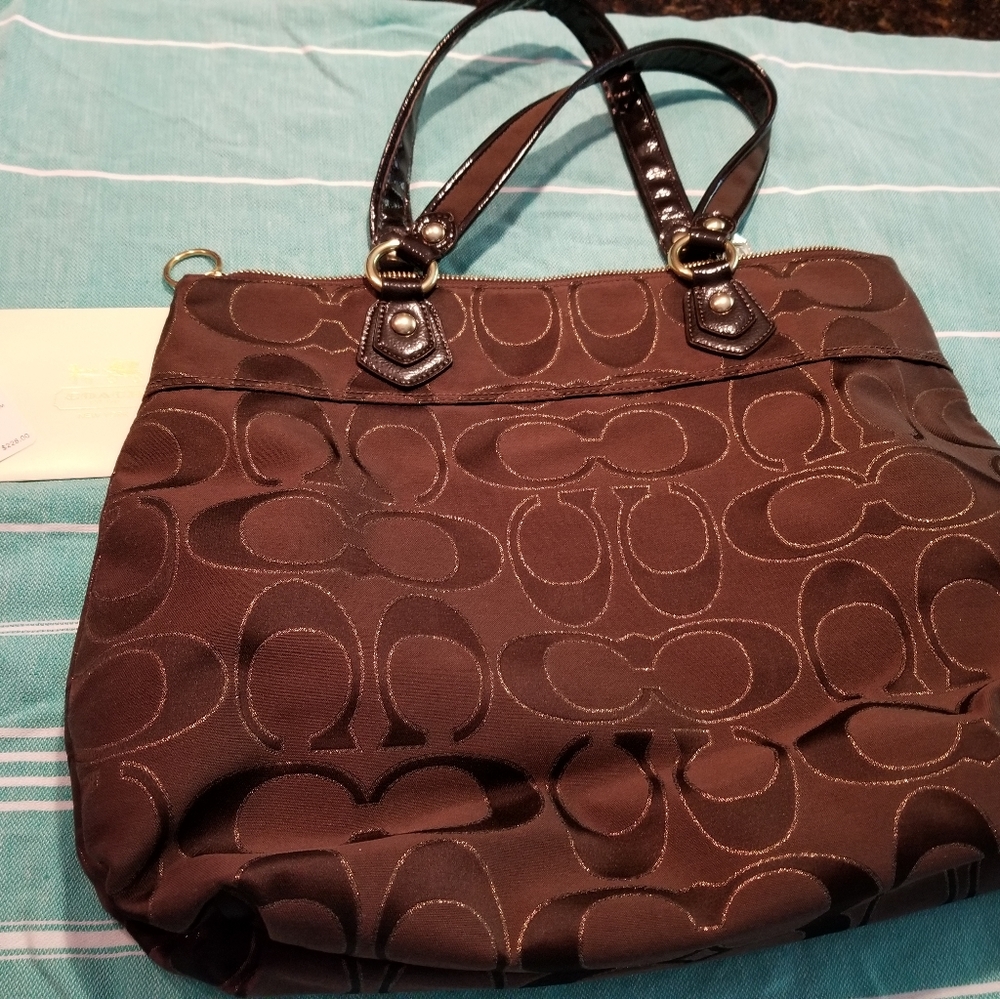 Coach purse _ pop sig lrx glam - Picture 2 of 4